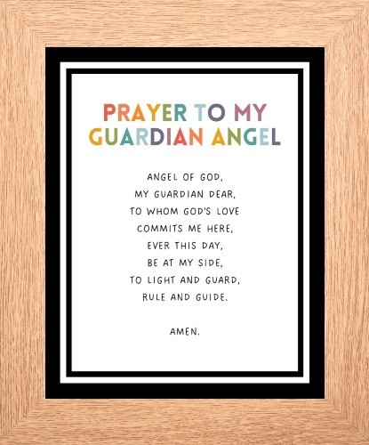 Prayer guardian angel - to,