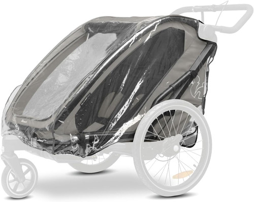 Parapioggia per rimorchio bici - parapioggia,