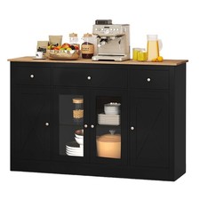 55" Buffet Cabinet Storage 3