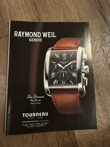 Raymond weil geneve poster - raymond,