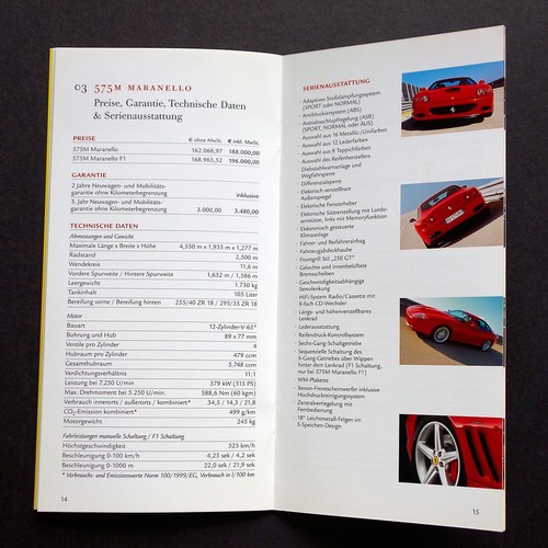 Listino prezzi ferrari - listino,