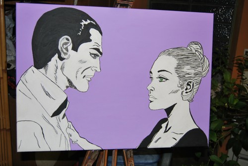 Quadro diabolik eva kant - diabolik,