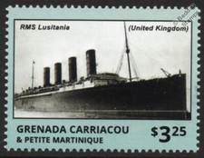 RMS LUSITANIA Cunard Line