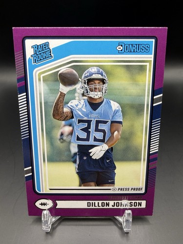 2024 donruss dillon - dillon, johnson