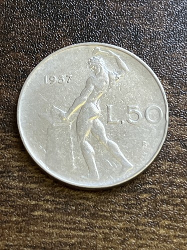 1957 italia italiana lire - italia,