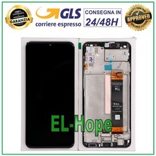 DISPLAY LCD TOUCH FRAME ORIGINALE SAMSUNG GALAXY M33 5G 2022 SM-M336B FLAT M236B