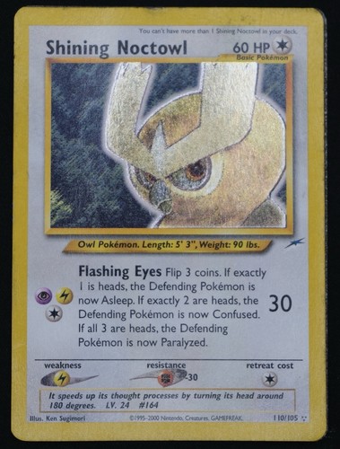 Pokémon tcg shining - pokémon, noctowl
