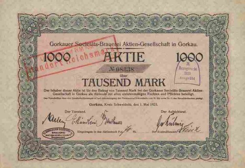 Birrificio gorkauer societäts - birrificio,