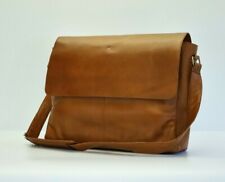 Borsa da ufficio in pelle fatta a mano, borsa messenger, valigetta uomo