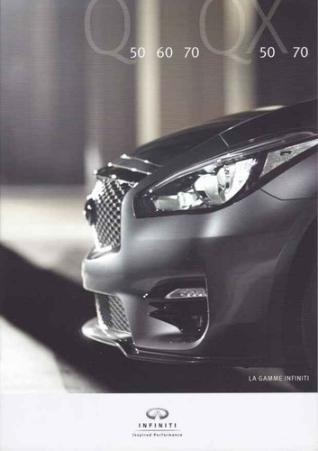 Catalogue infiniti q50 qx50 - catalogue,