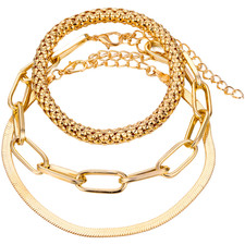 Set Bracciale Catena Osso di