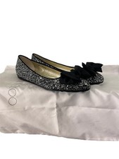 Jimmy Choo Gala Glitter Flats