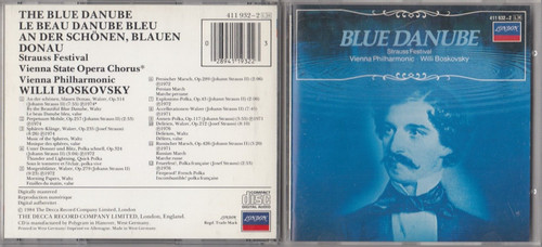 Blue danube willi boskovsky - blue,