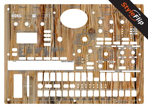 Korg electribe skin legno - mx, |