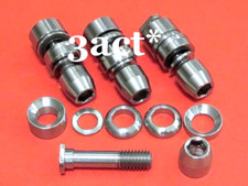 Set 4 bulloni, dado, rondella