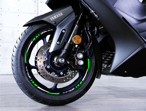 Kit adesivi cerchi moto - moto, tmax