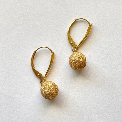 Orecchini pendenti vintage oro