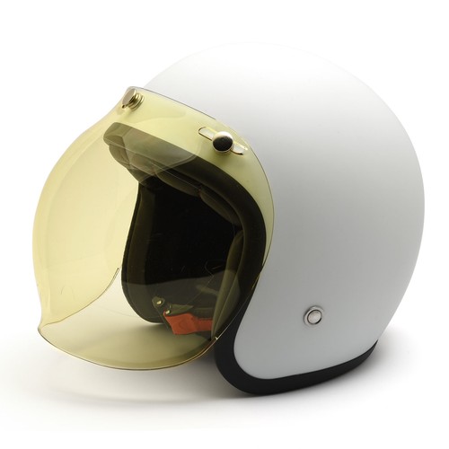 Visiera bubble gialla con - bubble,