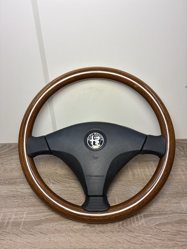 Volante legno alfa - volante, romeo