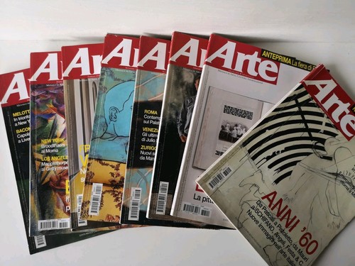 Lotto riviste arte anno 2016 - arte,