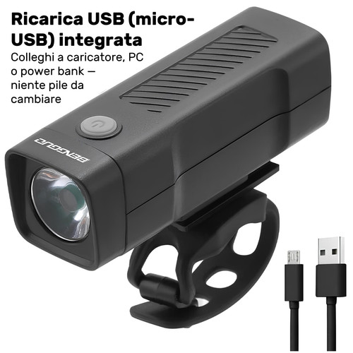 Luce anteriore per bici led - per, a