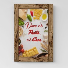Quadro per cucina con cornice