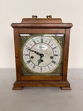 OROLOGIO DA TAVOLO  IN LEGNO CON INGRANAGGIO MECCANICO VINTAGE