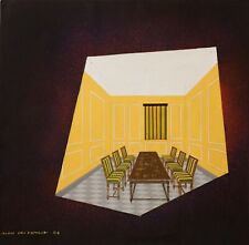 PROJET DE SALLE A MANGER DE STYLE CLASSIQUE - GRANDE GOUACHE ORIGINALE - 1955 -