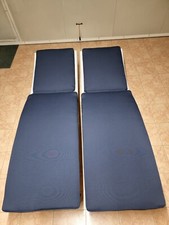 Lettini/Sdraio prendisole/relax in Rattan con cuscini premium