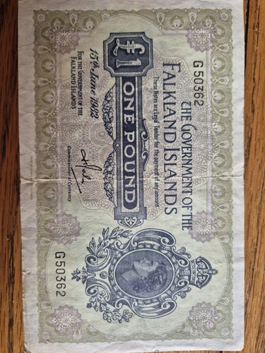 Banconota isole falkland - £1,