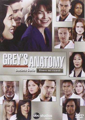 Dvd grey anatomy decima - grey's,