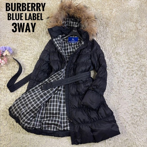 Piumino burberry london - london, blu