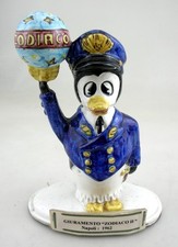 STATUINA PINGUINO CORSO ZODIACO II Aeronautica Militare GIURAMENTO NAPOLI 1962