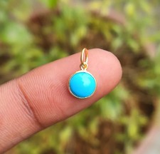 Ciondolo charm oro turchese - charm,