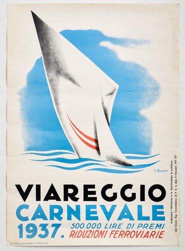 Poster carnevale italiano - italiano, 1937