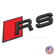 Audi RS Gloss Black Rear