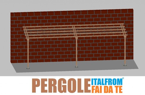 Pergola legno impregnato - pergola,