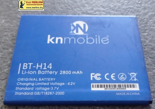 Batteriabt h14 mobile litio - h14, kn