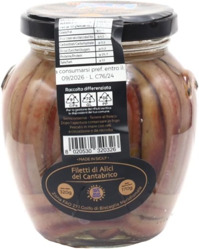 Filetti acciughe alici - filetti,
