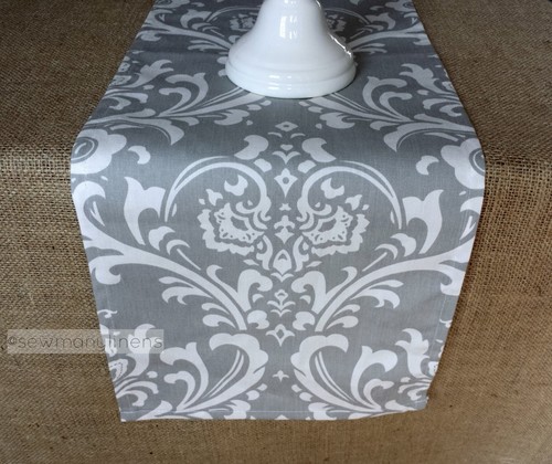 Runner tavolo grigio - runner,