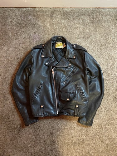 Giacca moto pelle schott - giacca,