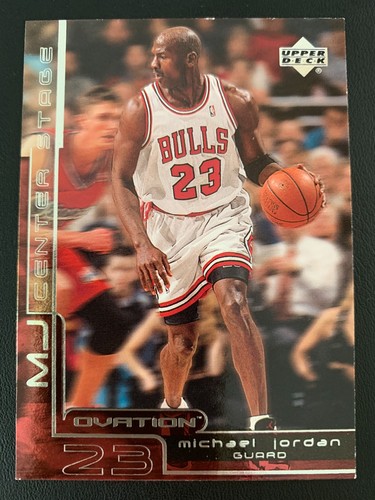 1999 upper deck ovation - ovation, mj