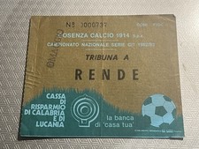Cosenza rende biglietto ticket - cosenza-rende, biglietto/ticket