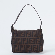 Mini borsa Fendi Zucca marrone