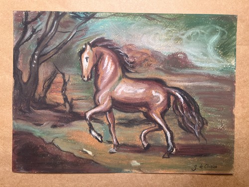 Giorgio chirico disegno - disegno, su