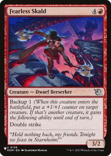 Fearless skald the list - skald,