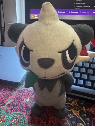 Tomy pokémon pancham peluche - tomy,