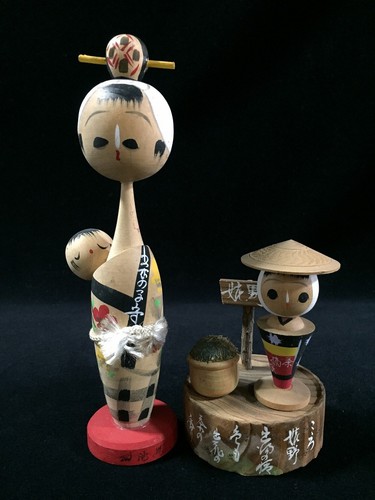 K1264 bambole kokeshi - k1264,