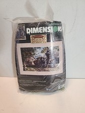 Kit punto ago dimensioni vintage autunno arrivo ferrovia treno Arthur W Olds RARO