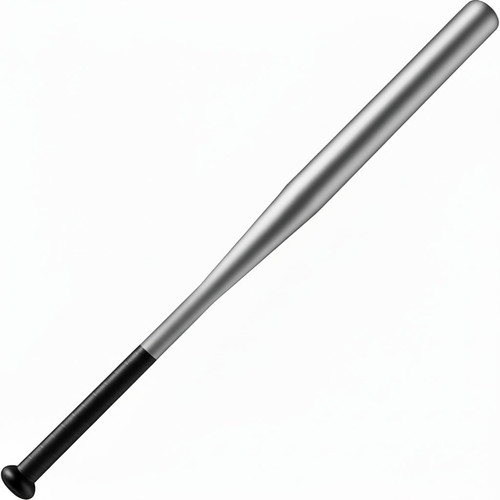 Mazza baseball acciaio - mazza, in
